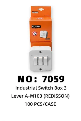 REDISSON 3-Gang + Switch Boxes 2*2