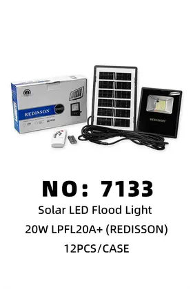 REDISSON Solar Outdoor LED Lights 20W