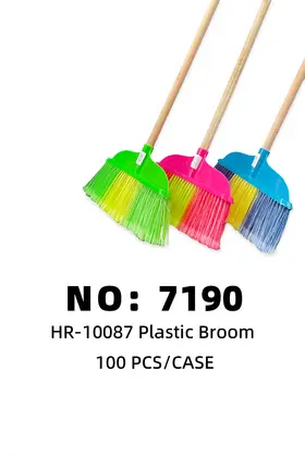 Straight Plastic Brooms