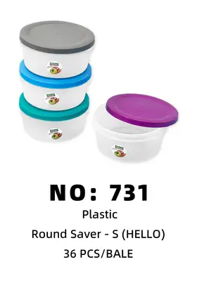 HELLO Small Round Lunch Boxes