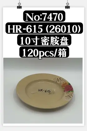 Melamine Plates 10 Inch