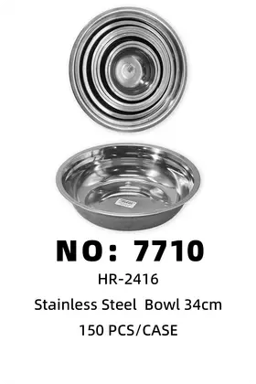 Stainless Steel Basins 34CM