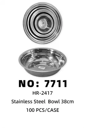 Stainless Steel Basins 38CM