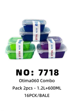 OTIMA Plastic Lunch Boxes