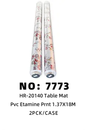 Pvc+ Gauze Placemats 1.37X18M