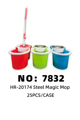 Mop Sets With Steel Bucket