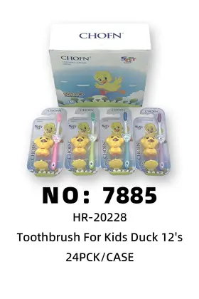 Rocking Duck Toy Kids Toothbrushes