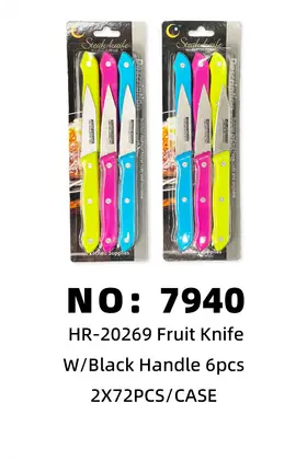 Fruit Knives 6pcs 2X