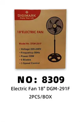 Plastic Electric Fans 18"