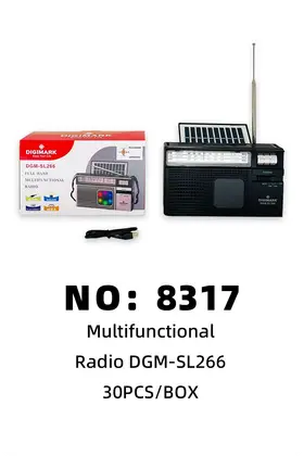 Radios With Solar Panel