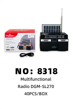 Radios With Solar Panel