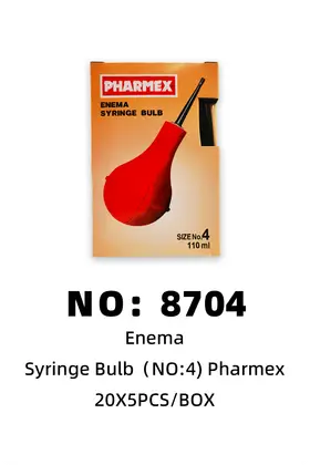 NO:4 Enema Syringes 110ML 20X