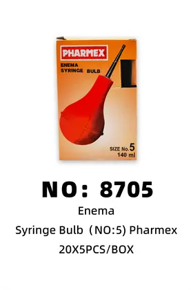NO:5 Enema Syringes 140ML 20X