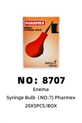NO:7 Enema Syringes 220ML 20X