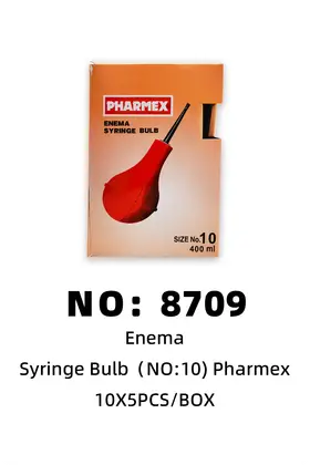 NO:10 Enema Syringes 400ML 10X