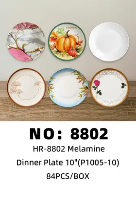 Melamine Round Plate