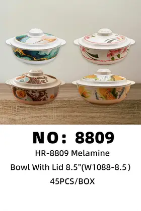 Melamine Lidded Bowls
