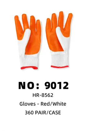 Red Rubber Gloves 360PAIR/